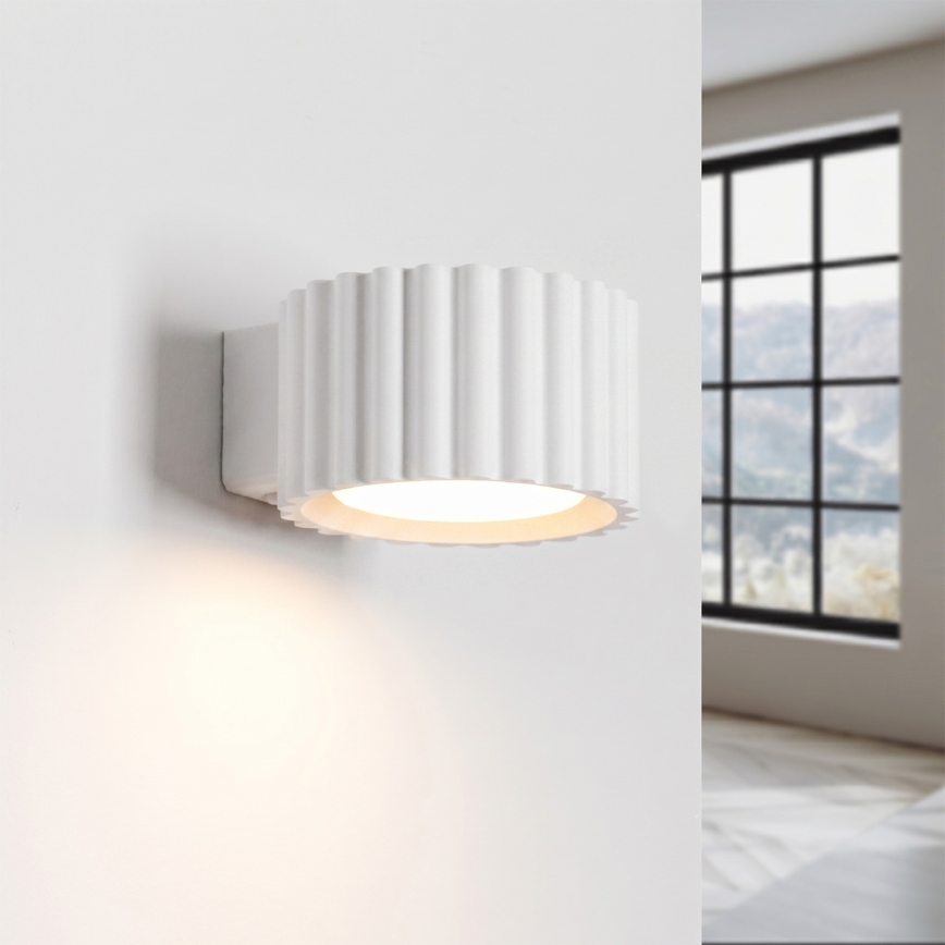 Wandlamp AURA 1xGX53/10W/230V wit