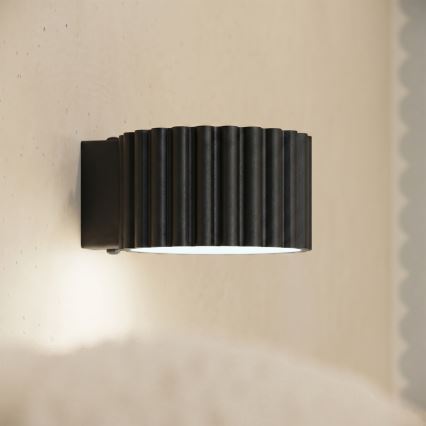 Wandlamp AURA 1xGX53/10W/230V zwart