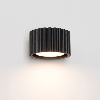 Wandlamp AURA 1xGX53/10W/230V zwart
