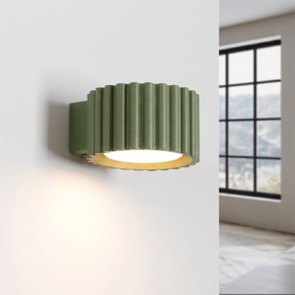Wandlamp AURA 1xGX53/10W/230V groen