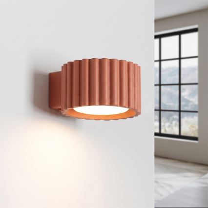 Wandlamp AURA 1xGX53/10W/230V oranje