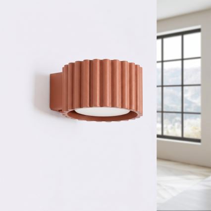 Wandlamp AURA 1xGX53/10W/230V oranje