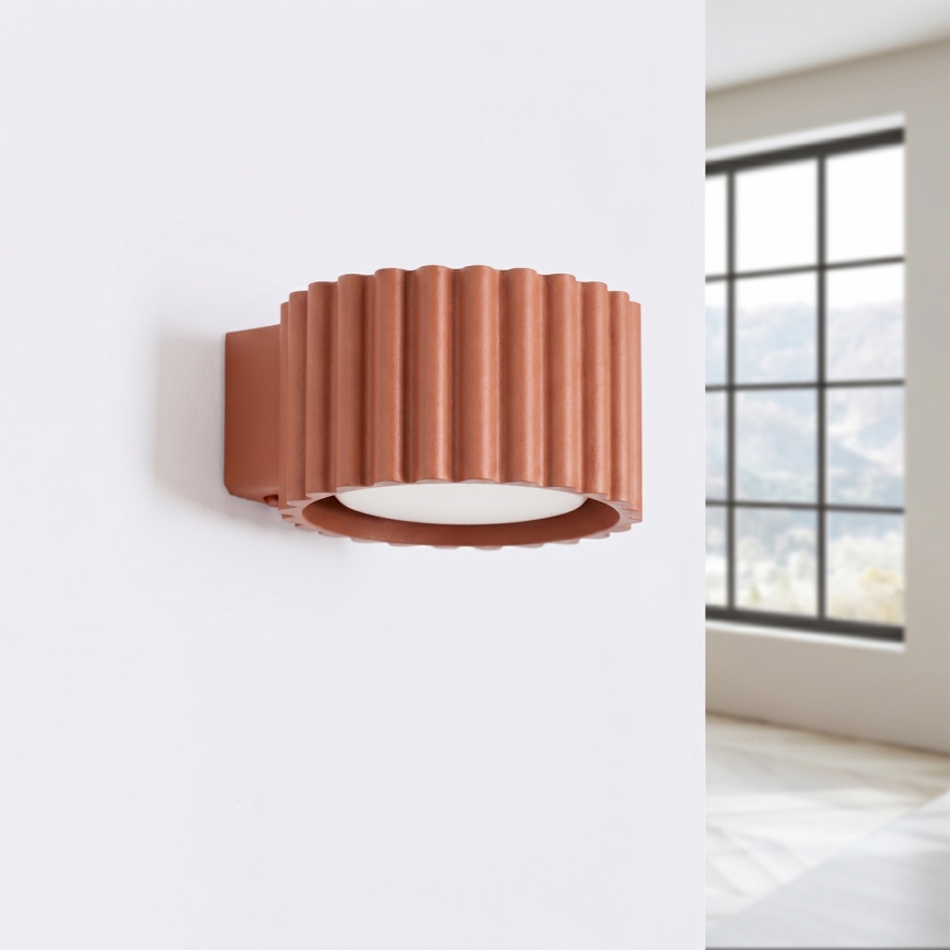Wandlamp AURA 1xGX53/10W/230V oranje
