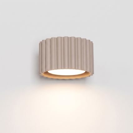 Wandlamp AURA 1xGX53/10W/230V taupe
