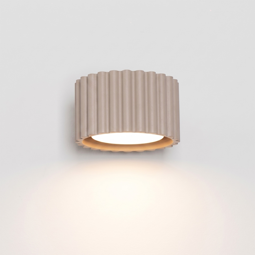 Wandlamp AURA 1xGX53/10W/230V taupe