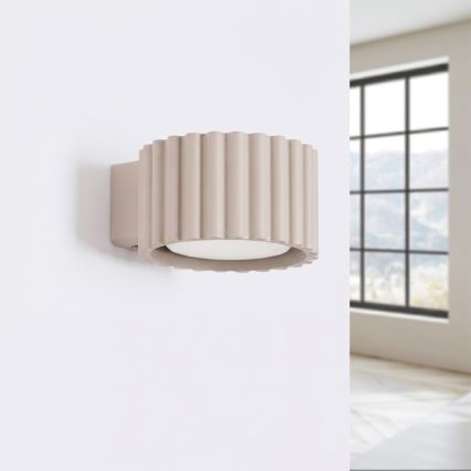 Wandlamp AURA 1xGX53/10W/230V taupe
