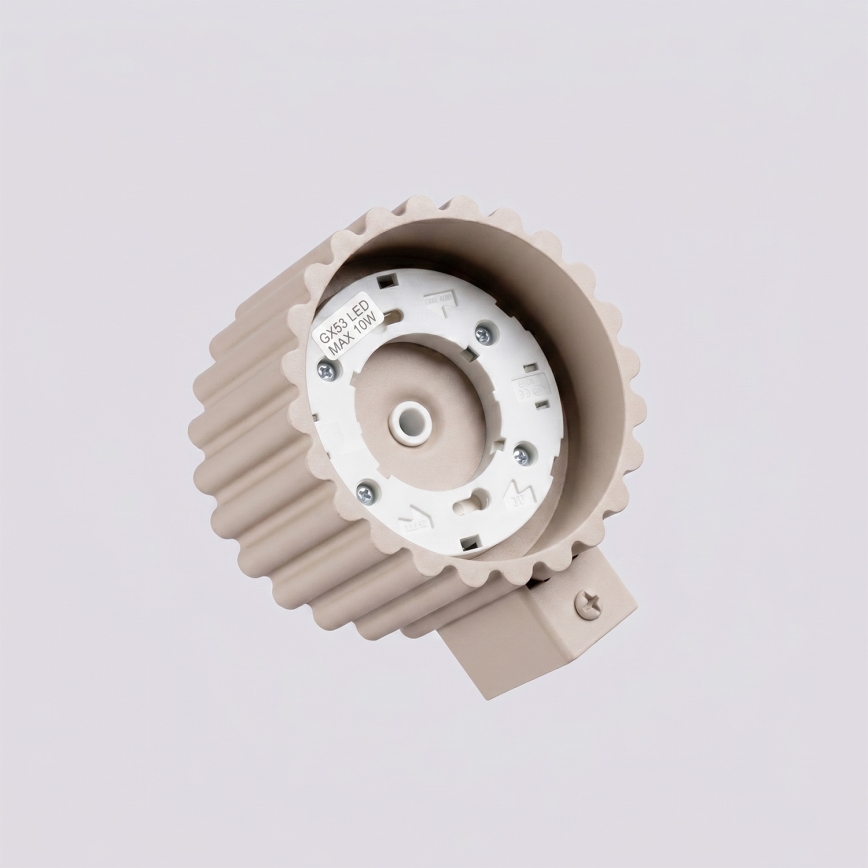 Wandlamp AURA 1xGX53/10W/230V taupe