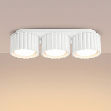 Plafondspot AURA 3xGX53/10W/230V wit
