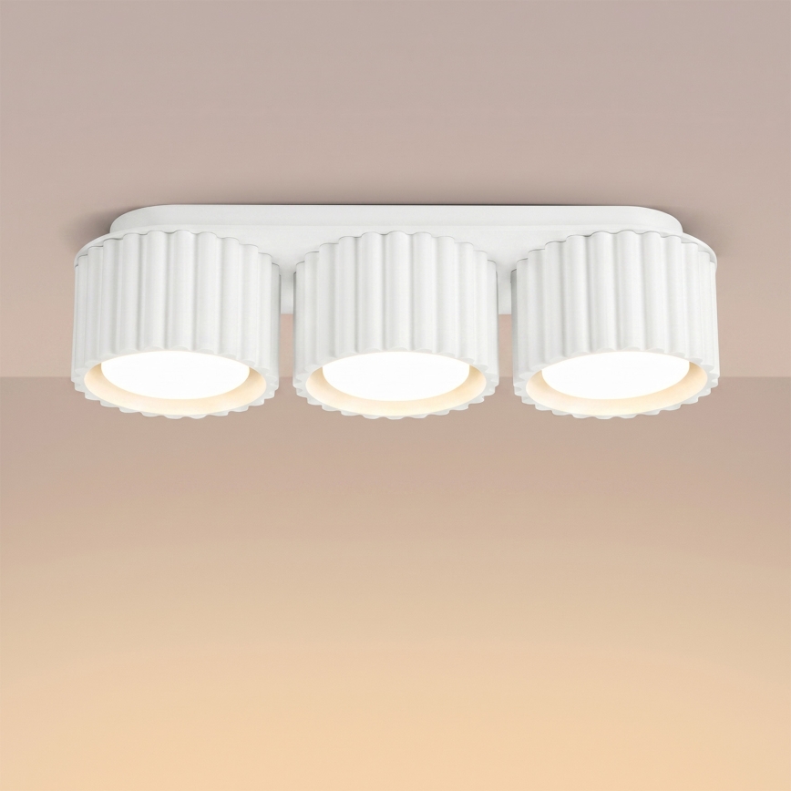 Plafondspot AURA 3xGX53/10W/230V wit