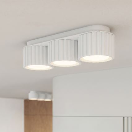 Plafondspot AURA 3xGX53/10W/230V wit