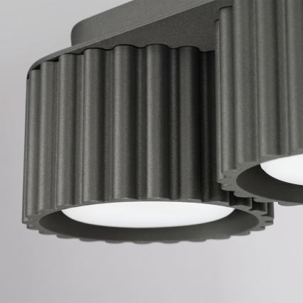 Spotarmatuur AURA 3xGX53/10W/230V zwart