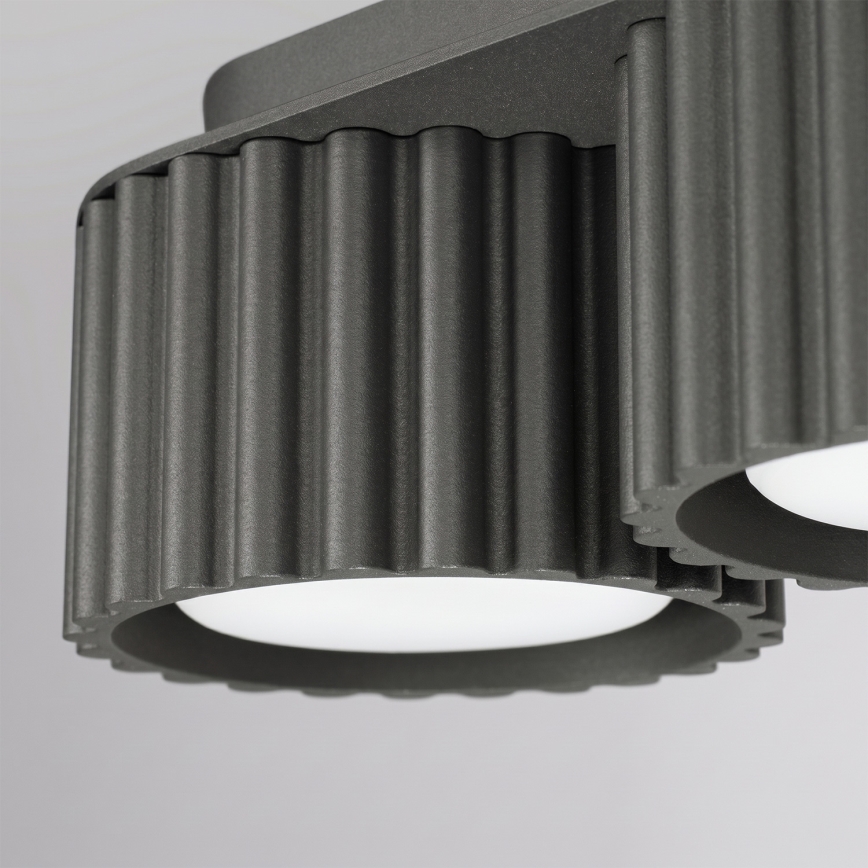 Spotarmatuur AURA 3xGX53/10W/230V zwart