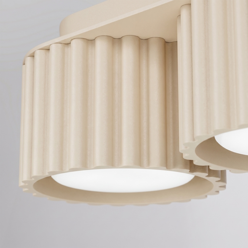 Plafondspot AURA 3xGX53/10W/230V crèmekleurig