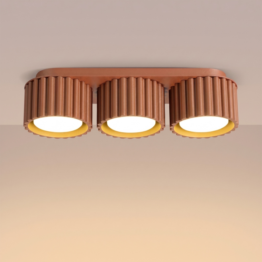 Spotlamp AURA 3xGX53/10W/230V oranje