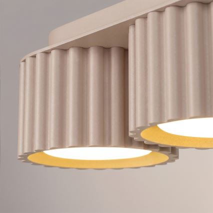 Spotlamp AURA 3xGX53/10W/230V taupe