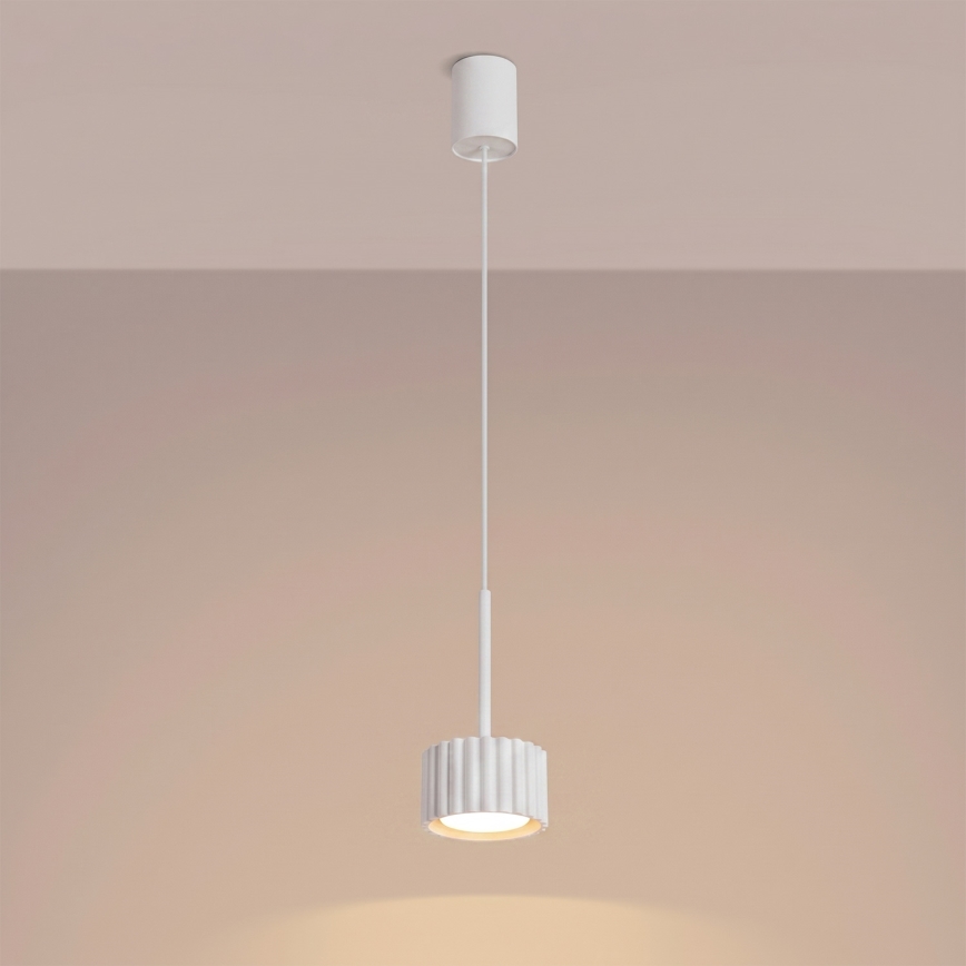 Hanglamp met kabel AURA 1xGX53/10W/230V wit