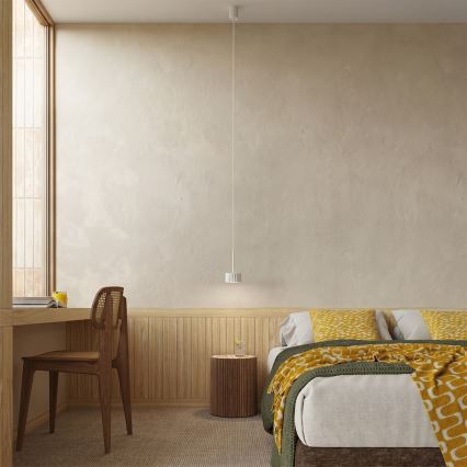 Hanglamp met kabel AURA 1xGX53/10W/230V wit