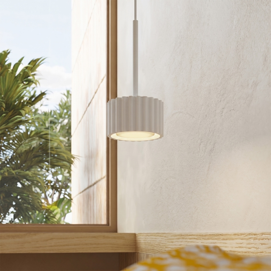 Hanglamp met kabel AURA 1xGX53/10W/230V wit