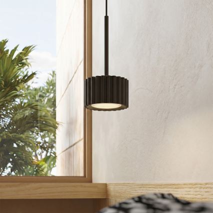 Hanglamp aan kabel AURA 1xGX53/10W/230V zwart