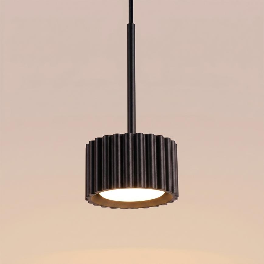 Hanglamp aan kabel AURA 1xGX53/10W/230V zwart
