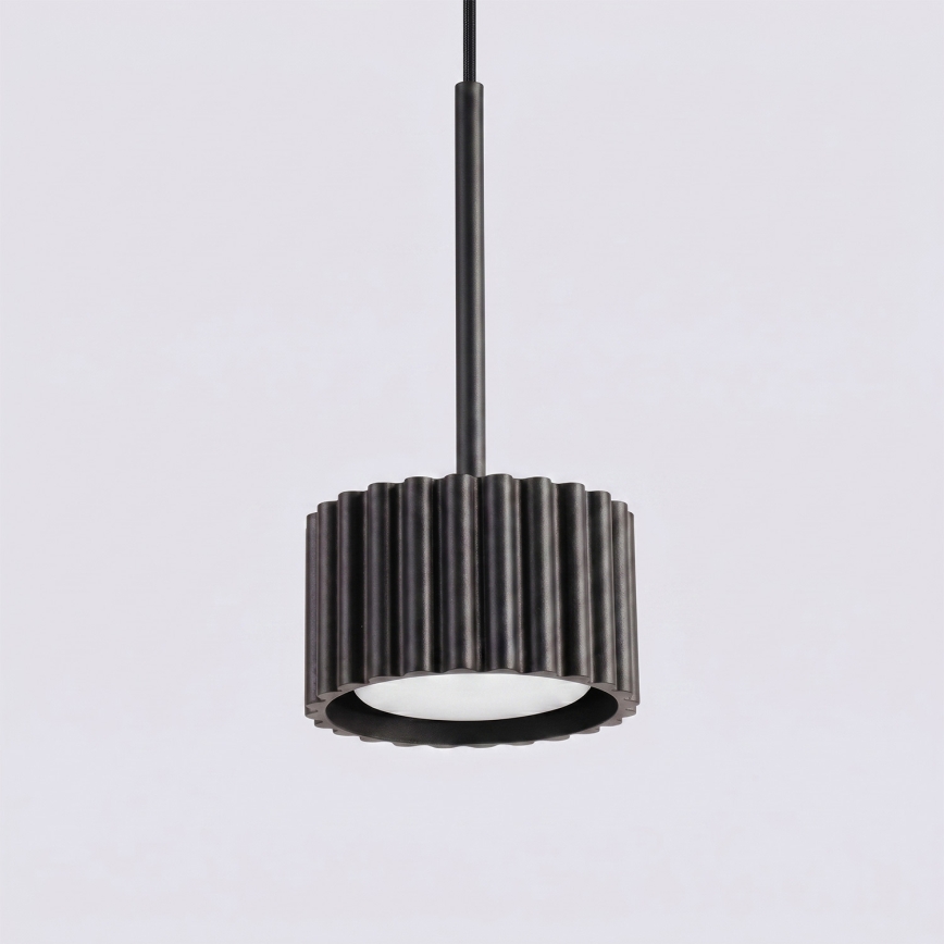 Hanglamp aan kabel AURA 1xGX53/10W/230V zwart