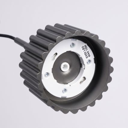 Hanglamp aan kabel AURA 1xGX53/10W/230V zwart