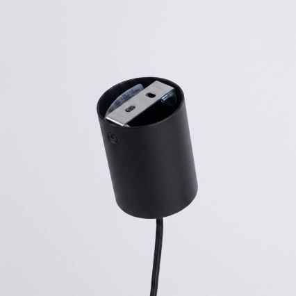 Hanglamp aan kabel AURA 1xGX53/10W/230V zwart