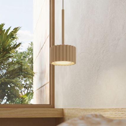AURA hanglamp met kabel 1xGX53/10W/230V crèmekleurig