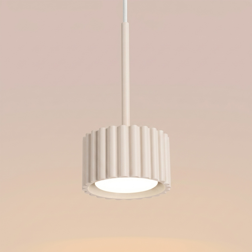 AURA hanglamp met kabel 1xGX53/10W/230V crèmekleurig