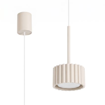 AURA hanglamp met kabel 1xGX53/10W/230V crèmekleurig