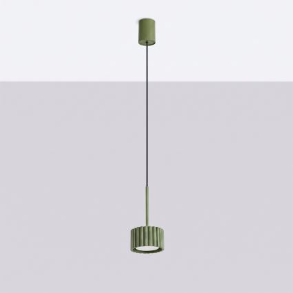 Hanglamp met kabel AURA 1xGX53/10W/230V groen