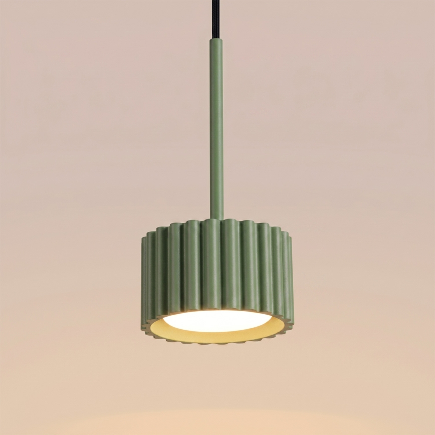 Hanglamp met kabel AURA 1xGX53/10W/230V groen