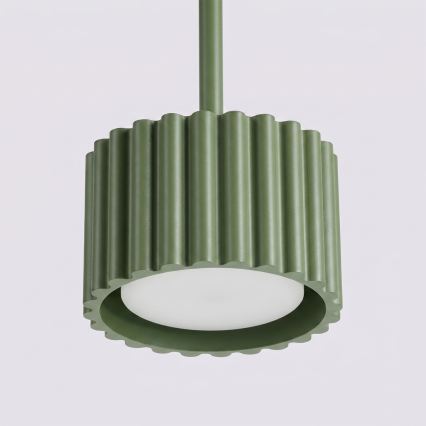 Hanglamp met kabel AURA 1xGX53/10W/230V groen