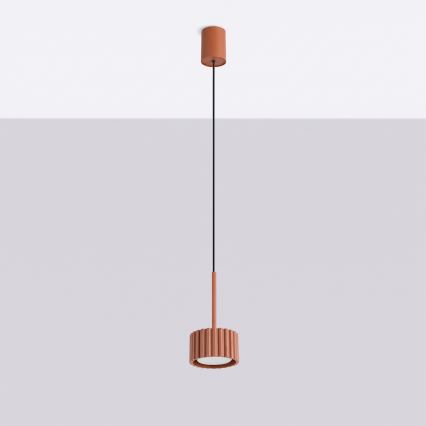 Pendellamp aan kabel AURA 1xGX53/10W/230V rood