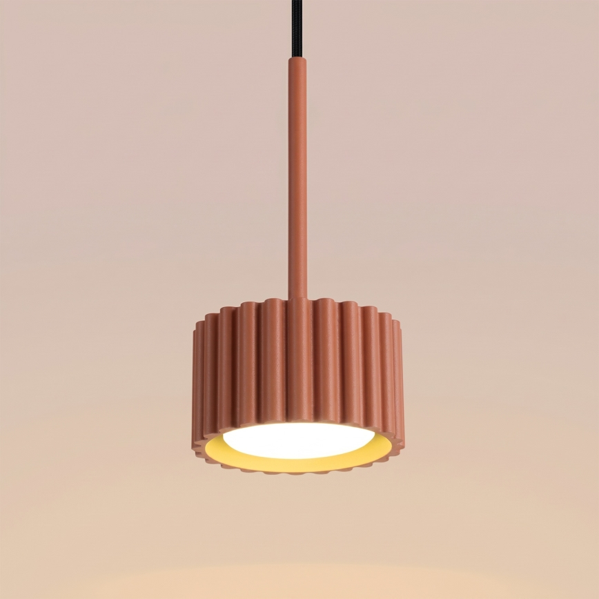 Pendellamp aan kabel AURA 1xGX53/10W/230V rood