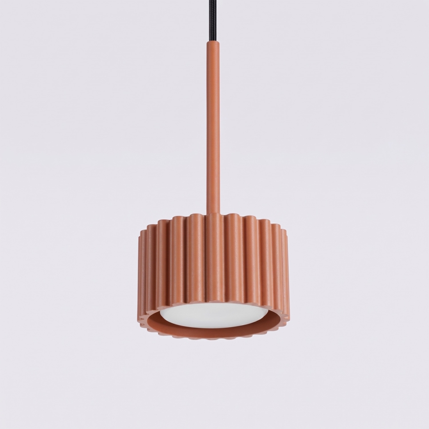 Pendellamp aan kabel AURA 1xGX53/10W/230V rood