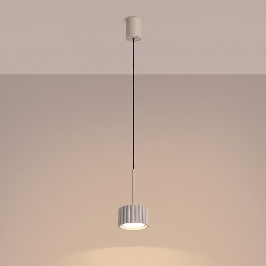 Hanglamp aan kabel AURA 1xGX53/10W/230V taupe