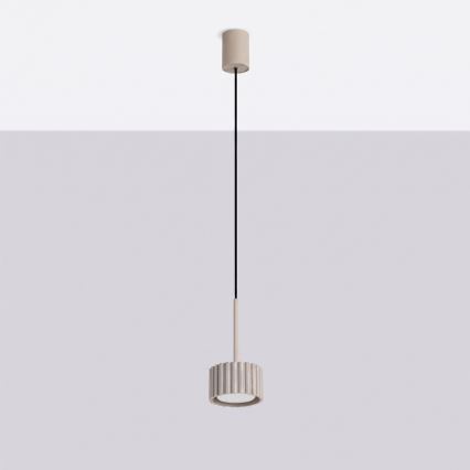Hanglamp aan kabel AURA 1xGX53/10W/230V taupe