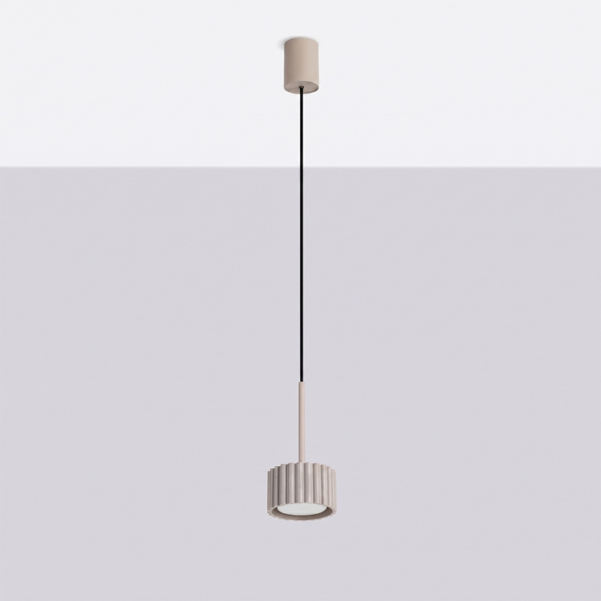 Hanglamp aan kabel AURA 1xGX53/10W/230V taupe