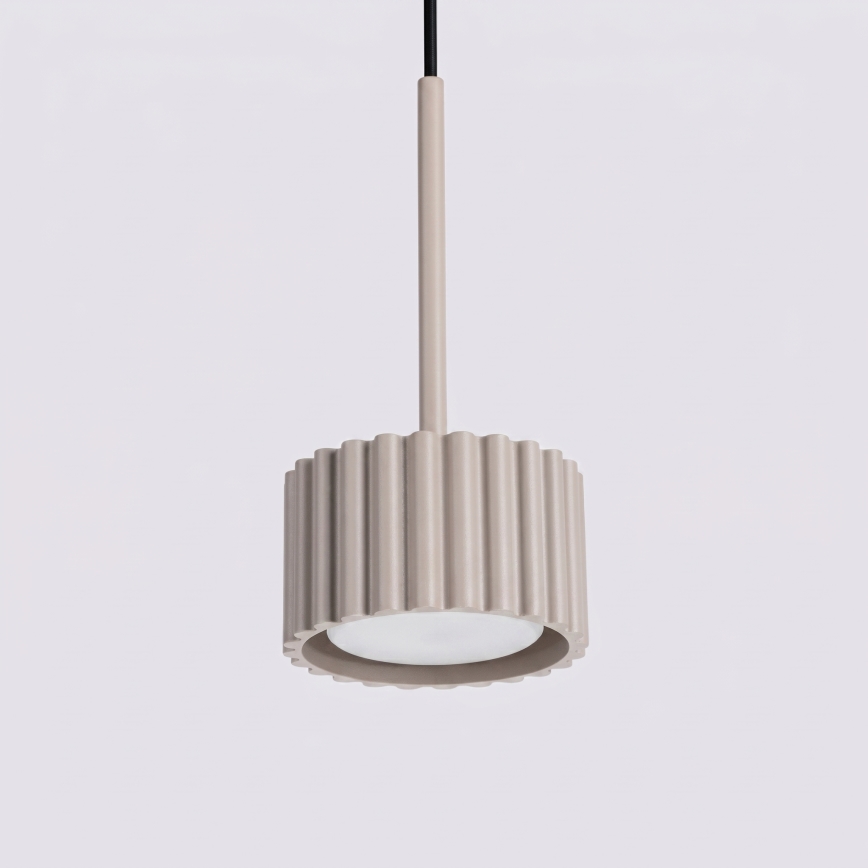 Hanglamp aan kabel AURA 1xGX53/10W/230V taupe