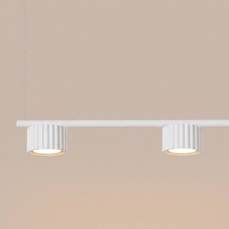 Hanglamp aan kabel AURA 4xGX53/10W/230V wit
