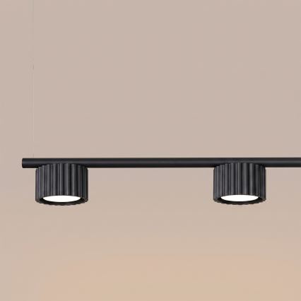 Hanglamp met kabel AURA 4xGX53/10W/230V zwart