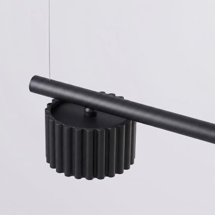 Hanglamp met kabel AURA 4xGX53/10W/230V zwart