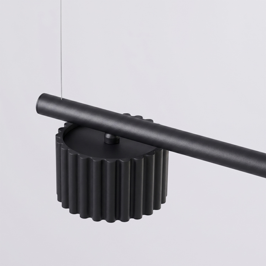 Hanglamp met kabel AURA 4xGX53/10W/230V zwart