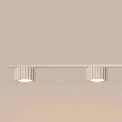 Hanglamp aan kabel AURA 4xGX53/10W/230V crème