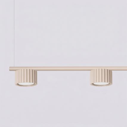 Hanglamp aan kabel AURA 4xGX53/10W/230V crème