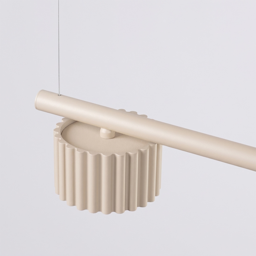 Hanglamp aan kabel AURA 4xGX53/10W/230V crème