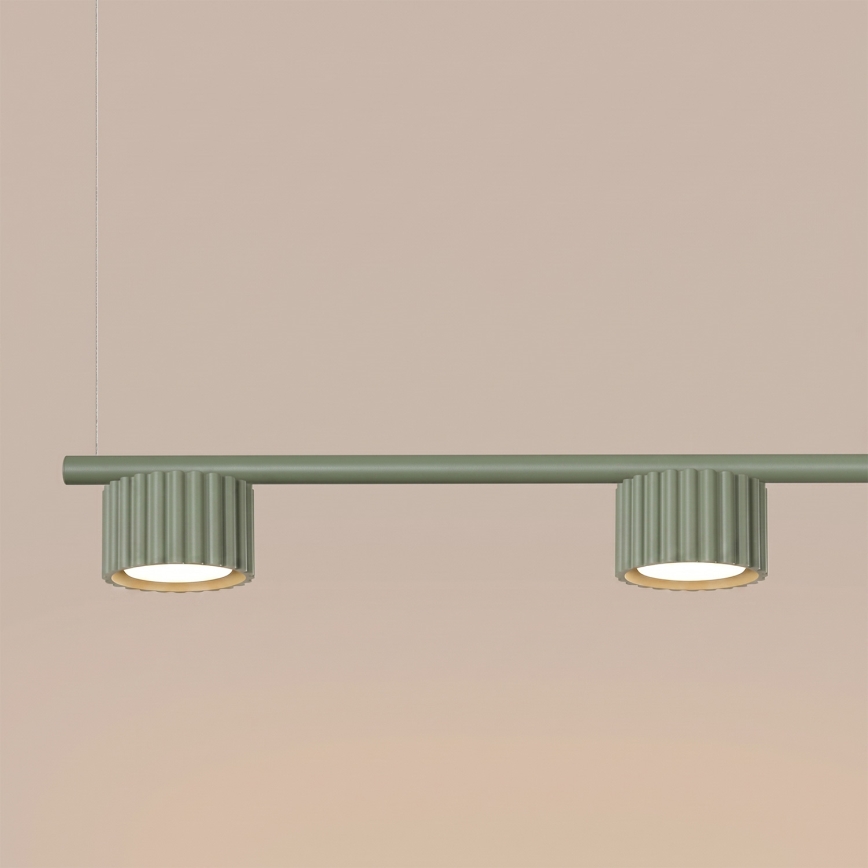 Hanglamp AURA met kabel 4xGX53/10W/230V groen