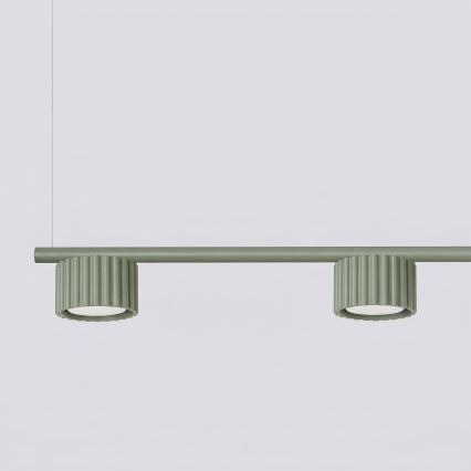 Hanglamp AURA met kabel 4xGX53/10W/230V groen
