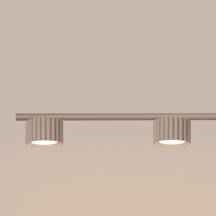 Hanglamp aan kabel AURA 4xGX53/10W/230V taupe